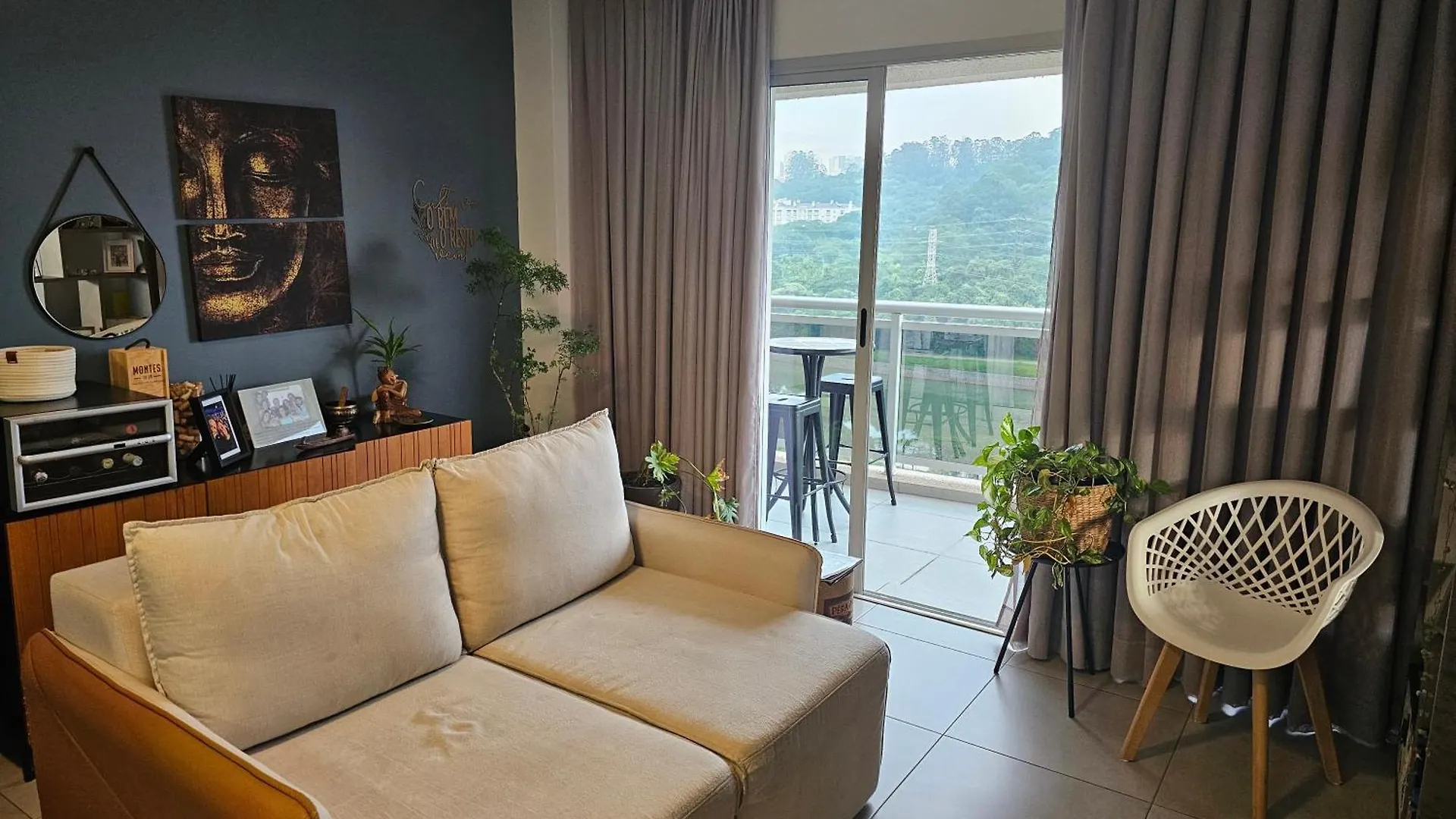 Studio Aconchegante E Com Vista - Chacara Santo Antonio Sao Paulo Apartment